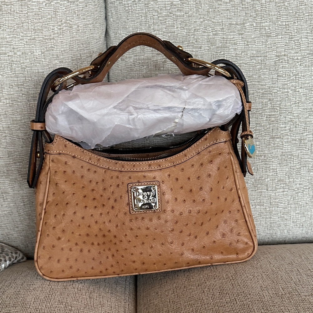 Dooney & Bourke ostrich Shoulder Bag